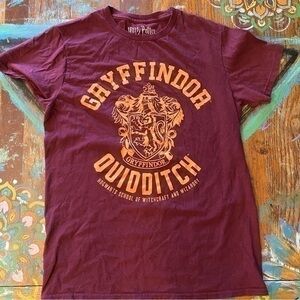 Classic Harry Potter Gryffindor Quidditch Medium T shirt